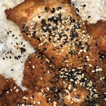KJ's Local Grindz - Furikake Chicken Plate Lunch - Chicken Shop Near Me - Kaneohe, Hawaii