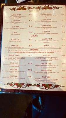Menu photo 3 India Palace El Paso, TX
