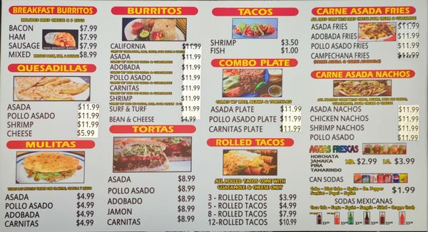 Menu photo 7 Taqueria Imperial Spring Valley, CA Menu photo 7 Taqueria Imperial Spring Valley, CA