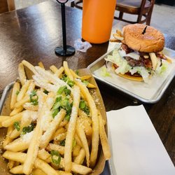 Salty Cow - Salty Cow -- truffle fries, Salty Cow Burger
