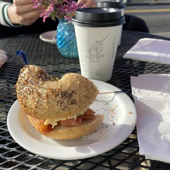 Just Bob. - Breakfast Bagel Sandwich - Cafes Near Me - Portland, Oregon Just Bob. - Breakfast Bagel Sandwich - Cafes Near Me - Portland, Oregon