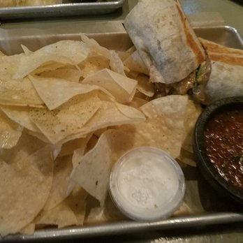BLU Cantina - Ground turkey burrito - Bars Near Me - Atlanta, Georgia