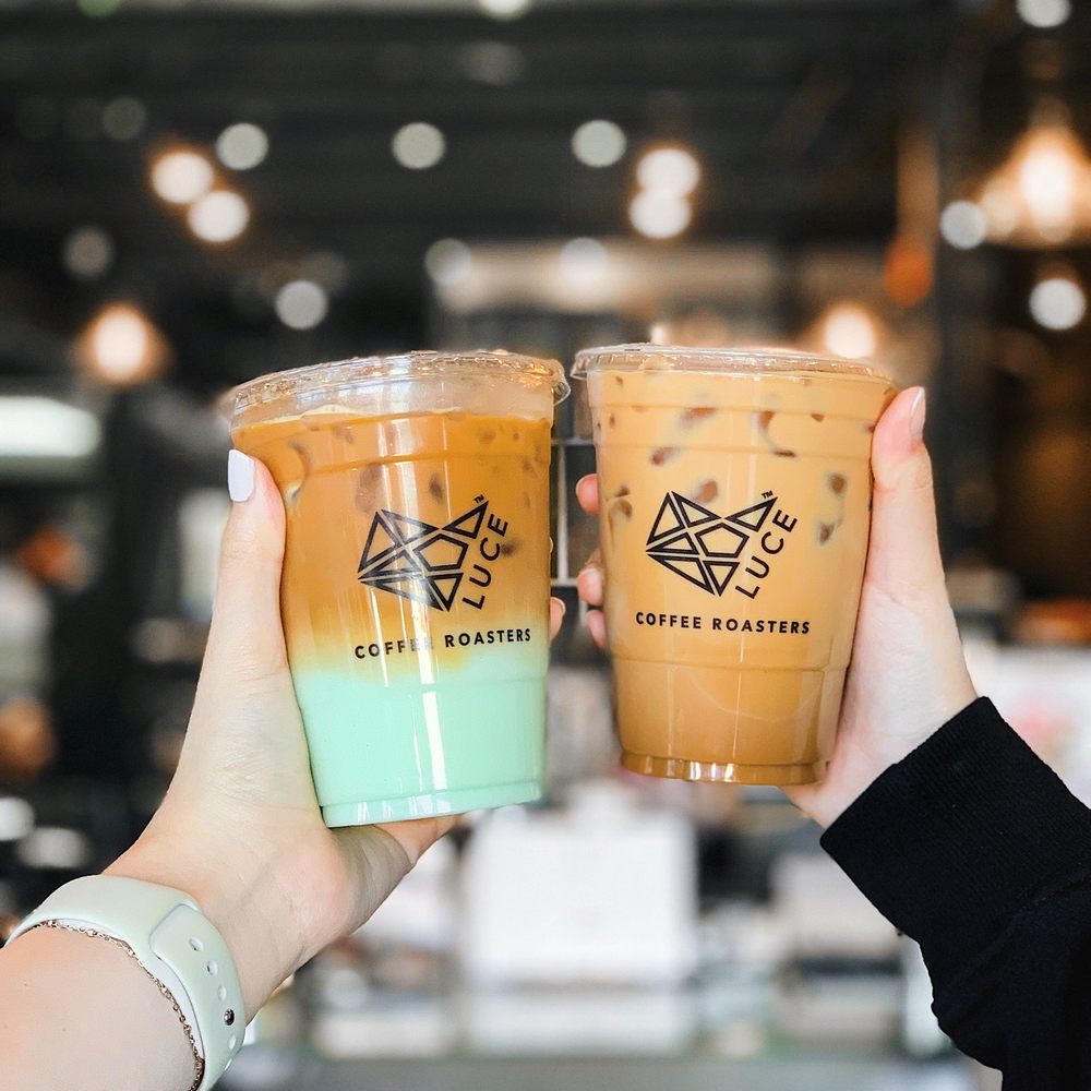 Luce Coffee Roasters - Island Latte and Spanish Latte | @joyyeats - Coffee Roasteries Near Me - Houston, Texas Luce Coffee Roasters - Island Latte and Spanish Latte | @joyyeats - Coffee Roasteries Near Me - Houston, Texas