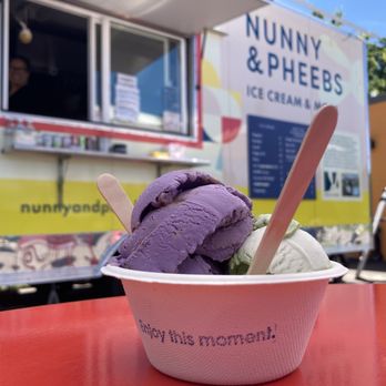Nunny & Pheebs - Ube caramel coconut and lavender matcha - Ice Cream & Frozen Yogurt Near Me - Portland, Oregon Nunny & Pheebs - Ube caramel coconut and lavender matcha - Ice Cream & Frozen Yogurt Near Me - Portland, Oregon