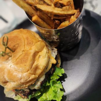 The MIX - Burger and fries - Breakfast & Brunch Near Me - Boston, Massachusetts The MIX - Burger and fries - Breakfast & Brunch Near Me - Boston, Massachusetts
