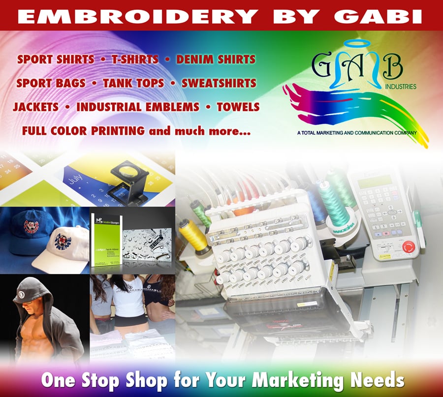 Embroidery by gabi inc  embroidery  crochet  13107 sw 122nd ave