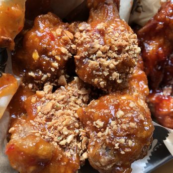 Fire Wings - Peanut flavored wings - Chicken Wings Near Me - Alameda, California Fire Wings - Peanut flavored wings - Chicken Wings Near Me - Alameda, California