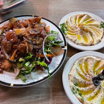 Nish! Mediterranean Grill - Nish Salad, Hummus, and Baba Ghanoush - Mediterranean Near Me - River Oaks, Texas Nish! Mediterranean Grill - Nish Salad, Hummus, and Baba Ghanoush - Mediterranean Near Me - River Oaks, Texas
