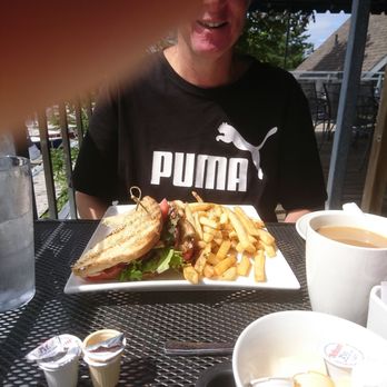 Limani at Fifty Taverna - a plate of food and a cup of coffee - Greek Near Me - Hamilton, Ontario Limani at Fifty Taverna - a plate of food and a cup of coffee - Greek Near Me - Hamilton, Ontario