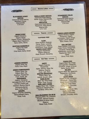Menu photo 8 Tribe Coffeehouse Arroyo Grande, CA Menu photo 8 Tribe Coffeehouse Arroyo Grande, CA