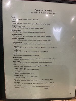 Menu photo 2 Jp's Pub & Pizzeria Lake View, NY Menu photo 2 Jp's Pub & Pizzeria Lake View, NY