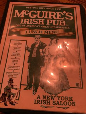 Menu photo 8 McGuire's Irish Pub Destin, FL Menu photo 8 McGuire's Irish Pub Destin, FL