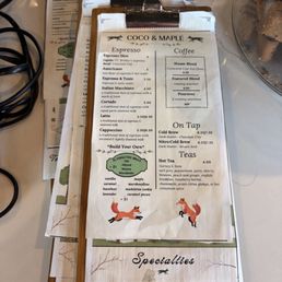 Menu Menu