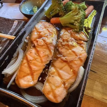 Sake Bomb - Salmon Teriyaki - Japanese Near Me - San Francisco, California Sake Bomb - Salmon Teriyaki - Japanese Near Me - San Francisco, California