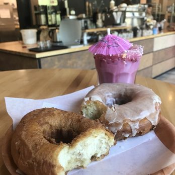 Vortex Doughnuts - Donuts and a "Purple Rain" drink - Coffee & Tea Near Me - Asheville, North Carolina Vortex Doughnuts - Donuts and a "Purple Rain" drink - Coffee & Tea Near Me - Asheville, North Carolina