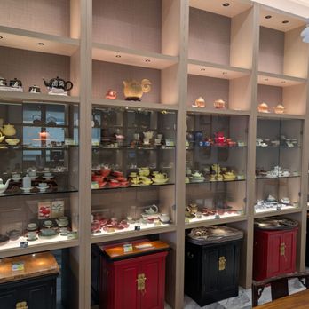 Chaffee - many tea pot sets for sale - Tea Rooms Near Me - Temple City, California