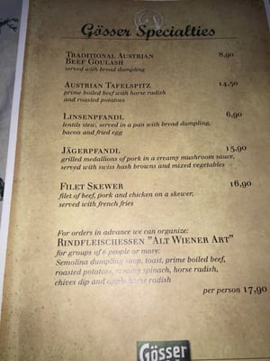 Menu photo 3 Wirtshaus Gösser Bräu Wels, 4 Menu photo 3 Wirtshaus Gösser Bräu Wels, 4