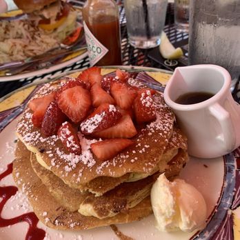 Miss Shirley's Cafe, Inner Harbor - Strawberry Buttermilk Pancakes (4) or Belgian Waffles (4 Mini)*** - Breakfast & Brunch Near Me - Baltimore, Maryland Miss Shirley's Cafe, Inner Harbor - Strawberry Buttermilk Pancakes (4) or Belgian Waffles (4 Mini)*** - Breakfast & Brunch Near Me - Baltimore, Maryland