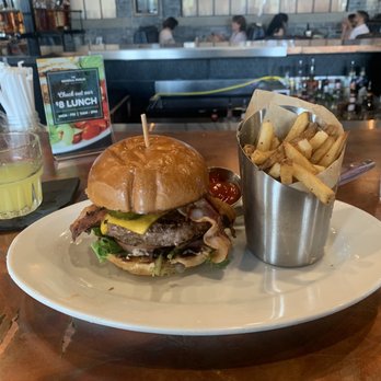 The General Public - The Bacon Burger with Fries - New American Near Me - San Antonio, Texas The General Public - The Bacon Burger with Fries - New American Near Me - San Antonio, Texas