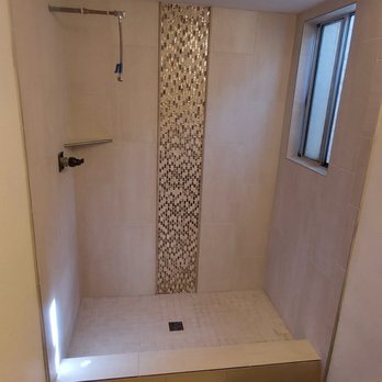 Stroy - Customer wanted a waterfall like show piece in the shower. I think it turned out great. A+ - General Contractors Near Me - Rio Linda, California Stroy - Customer wanted a waterfall like show piece in the shower. I think it turned out great. A+ - General Contractors Near Me - Rio Linda, California