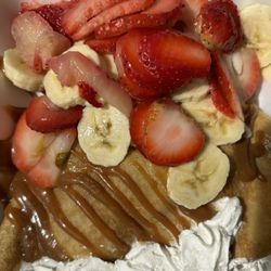 La's Crepes - Romeo and Julieta with caramel