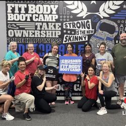 Weatherford Fit Body Boot Camp - This them celebrating my 25th workout !