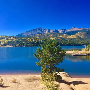 Pikes Peak - America's Mountain - Beautiful spring water lake at over 7,000ft elevation - Hiking Near Me - Cascade, Colorado Pikes Peak - America's Mountain - Beautiful spring water lake at over 7,000ft elevation - Hiking Near Me - Cascade, Colorado