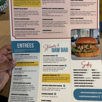 Skipjack’s Crab Deck - Menu - Seafood Near Me - Middle River, Maryland Skipjack’s Crab Deck - Menu - Seafood Near Me - Middle River, Maryland