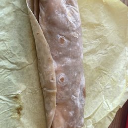 chicken burrito small is a understatement chicken burrito small is a understatement