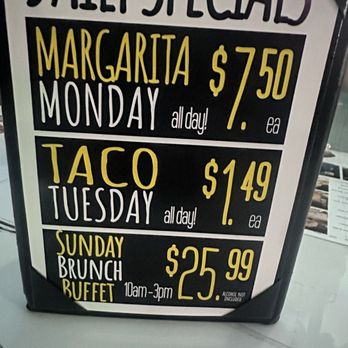 Mariposas Restaurant & Cantina - Daily specials Menu. - Breakfast & Brunch Near Me - Covina, California