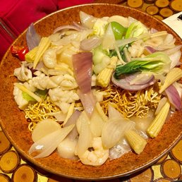 Seafood Chow Mein