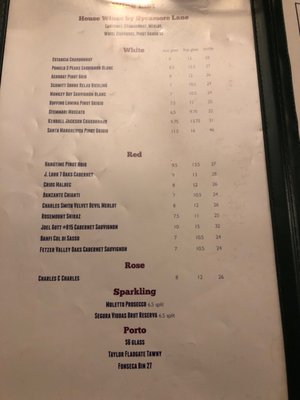 Menu photo 1 Wildflowers Restaurant Pennington, NJ