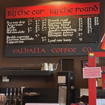 Valhalla Coffee - Menu - Coffee & Tea Near Me - Tacoma, Washington