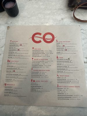 Menu photo 4 CO Charleston, SC