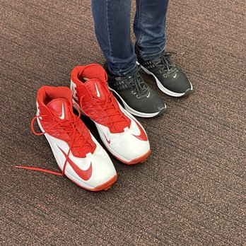 Arrowhead Stadium - A mere mortal's feet beside some Big Shoes to Fill, literally and figuratively! - Stadiums & Arenas Near Me - Kansas City, Missouri