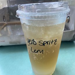 Yerba Mate Lemonade Spritz
