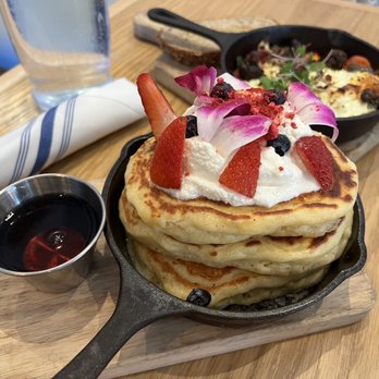 Bluestone Lane - Lemon Ricotta Pancakes - Coffee & Tea Near Me - Orange, California
