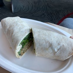 Hudsons Coffee - Falafel Wrap! Quick and easy