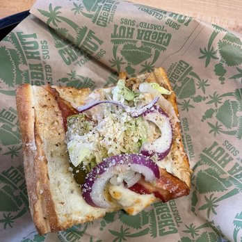 Cheba Hut Toasted Subs - White Widow (Chicken, Bacon & Ranch) - Sandwiches Near Me - Baton Rouge, Louisiana Cheba Hut Toasted Subs - White Widow (Chicken, Bacon & Ranch) - Sandwiches Near Me - Baton Rouge, Louisiana