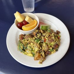 Bluegrass Grill - Tofu hash with fruit