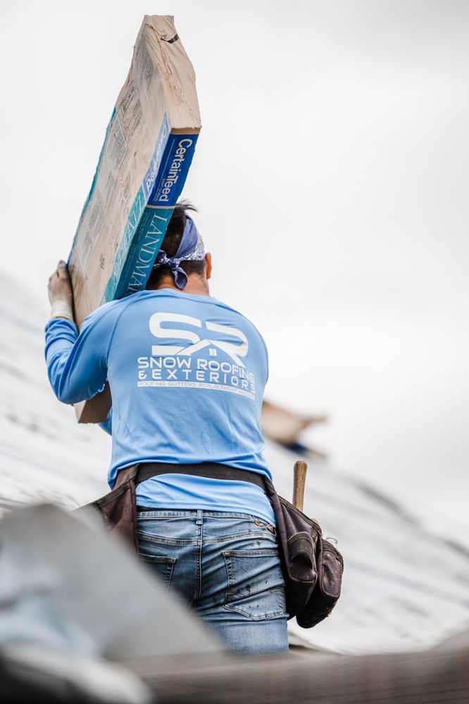 Slide of Snow Roofing and Exteriors