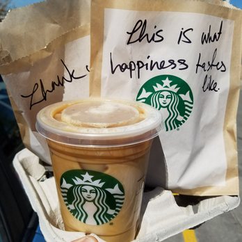 Starbucks - Awesome! Made me smile. :) - Coffee & Tea Near Me - Westminster, Colorado