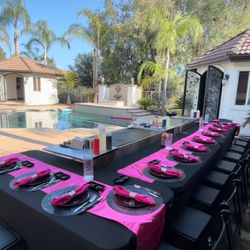 Senshi Hibachi - Black and pink set up