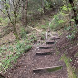 One Mile Power House - After the Power House it gets steep