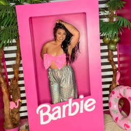 The selfie box helped me channel my inner Barbie The selfie box helped me channel my inner Barbie
