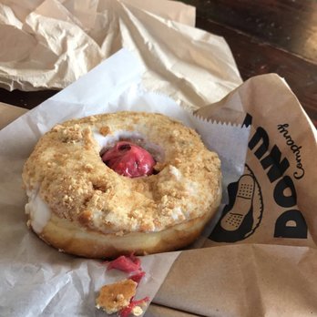 Hurts Donuts - Strawberry cheesecake - Donuts Near Me - Lincoln, Nebraska