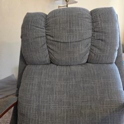 Platinum Elite Steam Cleaning - After photo cleaning upholstery recliner chair..