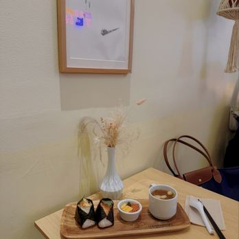 Hanamizuki Cafe - onigiri combo - Cafes Near Me - New York, New York