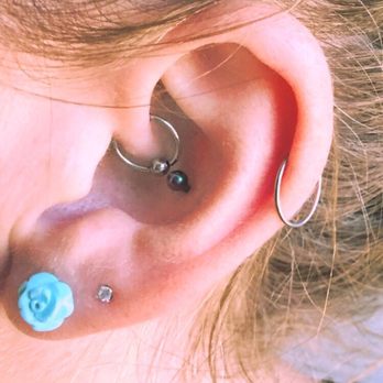 Kathouse Tattoo - Daith pierced by Nick - Piercing Near Me - Northridge, California