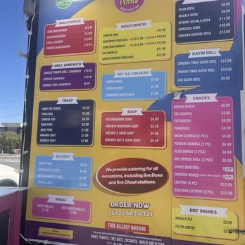 Chattar Pattar - Menu as of 3/20/25 - Indian Near Me - Austin, Texas Chattar Pattar - Menu as of 3/20/25 - Indian Near Me - Austin, Texas
